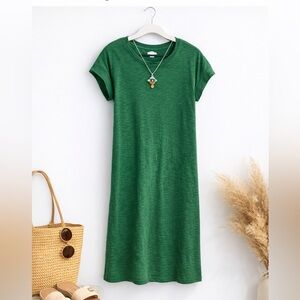 J Crew Green Casual Dress